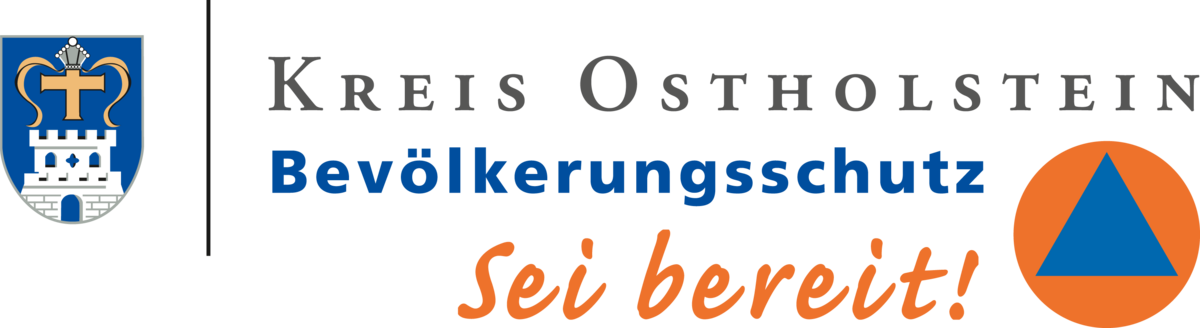 Logo mit Kreiswappen und Zusatz Bevölkerungsschutz und sei bereit!: Zur Startseite